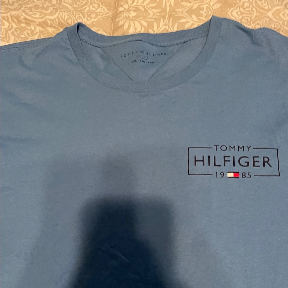 Tommy Hilfiger Navy Blue Logo Tee